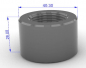 Preview: Threaded sleeve-3-4-40mm
